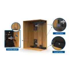 Accuride 1321 Pro-Pocket Door Slides With Hinges -Best Tool Shop 65513 05 1000 1