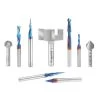 Axiom 9-Piece CNC Router Bit Set By Amana Tool (for Iconic Series) -Best Tool Shop 66262 01 1000