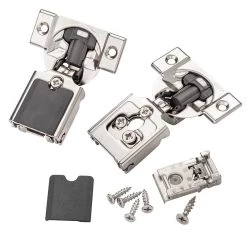 Blum 105° Compact Clip Soft-Close Hinges For Face Frame, Smaller Overlays -Best Tool Shop 66841 01 1000 1