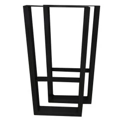 V-Shaped Welded Steel Table Leg Set, Black -Best Tool Shop 66908 02 1000 1