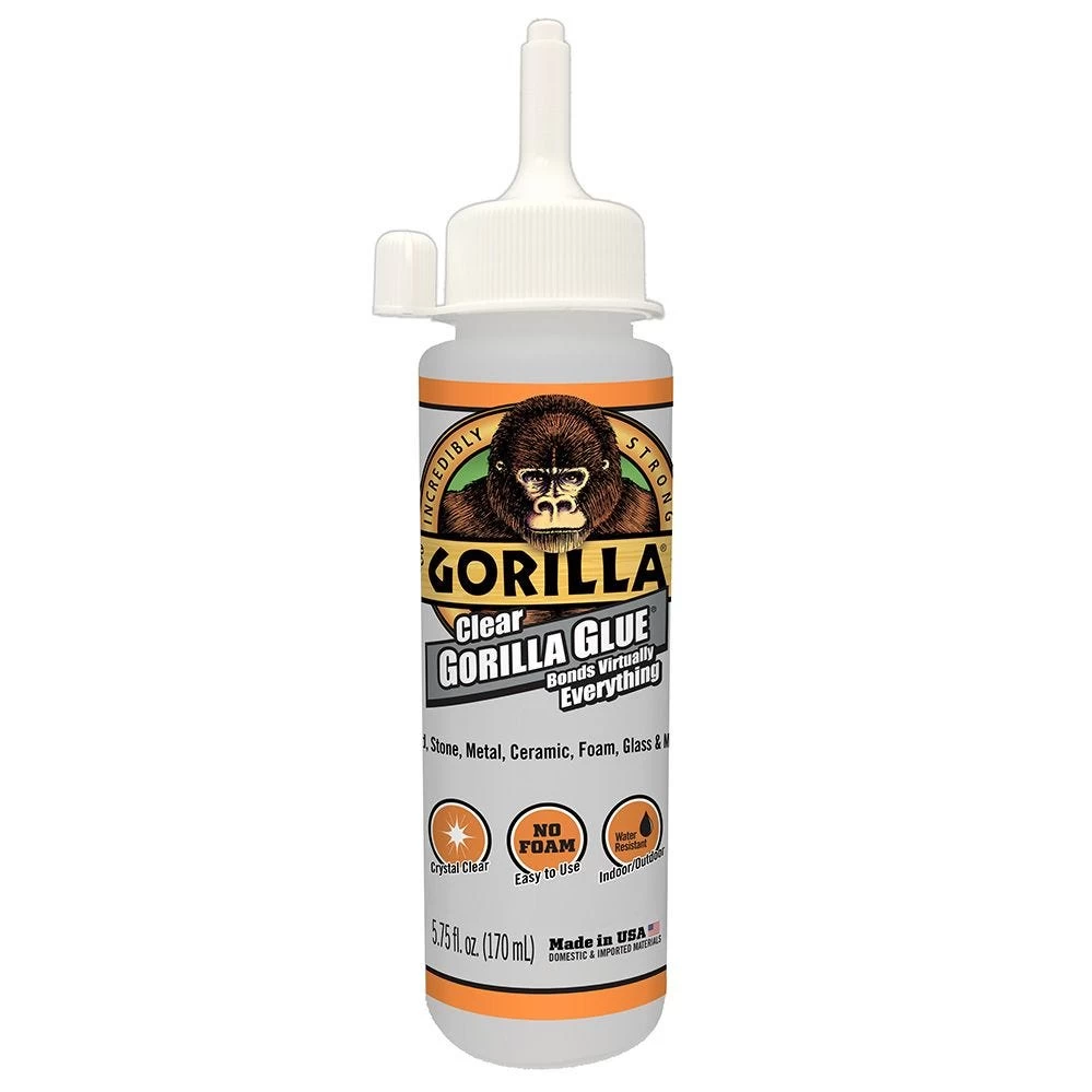 Clear Gorilla Glue, 5.75 Oz. 3 Clear Gorilla Glue, 5.75 Oz.