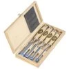 Two Cherries - Set Of Four Chisels In Wooden Box -Best Tool Shop 68187 01 1000