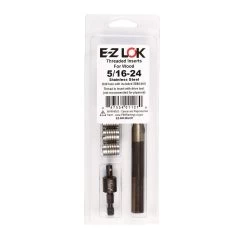 E-Z Knife Threaded Insert Kit For Hard Wood, Stainless -Best Tool Shop 68208 01 1000 1