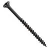 Centerline #8 X 2-1/2'' Flat Head Square X Self-Countersinking Fluted-Tip Wood Screws, Black, 100-Pack -Best Tool Shop 68225 01 1000