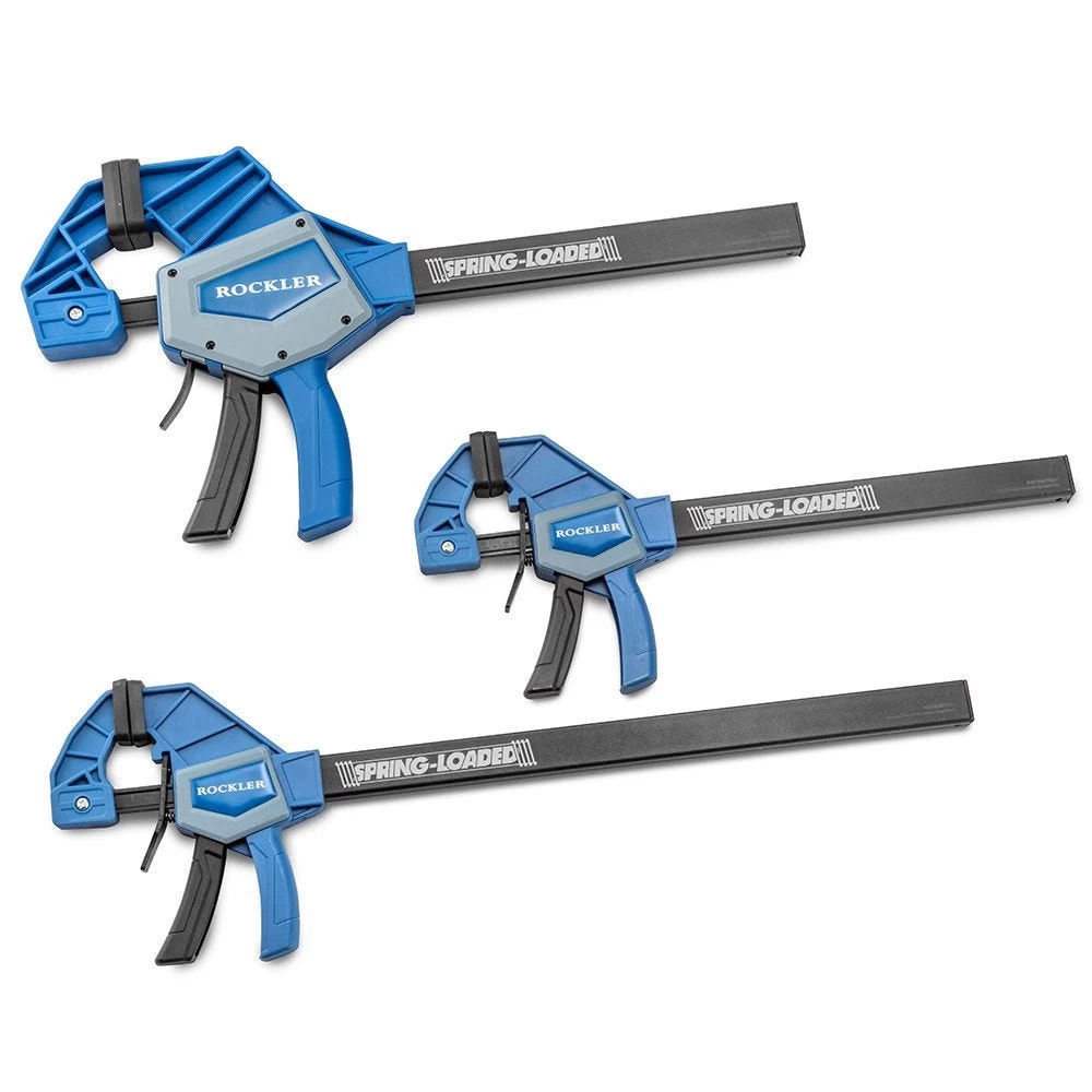 Rockler 6'' Heavy-Duty Spring-Loaded Bar Clamp 10 Rockler 6'' Heavy-Duty Spring-Loaded Bar Clamp - Image 8