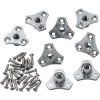 Screw-On Tee Nuts, 5/16" X 18 TPI, 8 Pack -Best Tool Shop 68379 01 1000