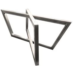 15-1/2''H Rhombus Welded Steel Coffee Table Base, Unfinished -Best Tool Shop 68572 07 1000