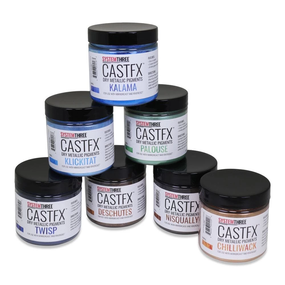 CastFX Dry Metallic Pigment For Epoxy, 45g 3 CastFX Dry Metallic Pigment For Epoxy, 45g