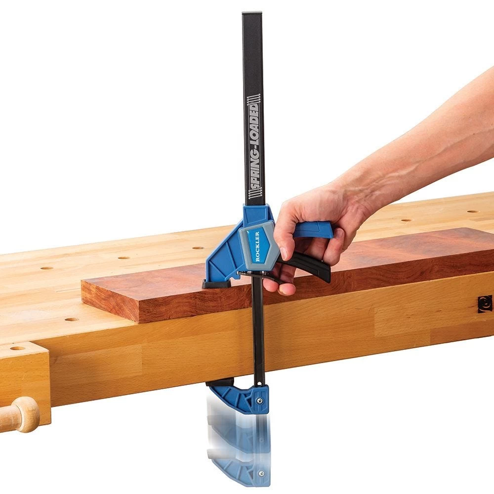 Rockler Spring-Loaded One-Handed Bar Clamps 7 Rockler Spring-Loaded One-Handed Bar Clamps - Image 5