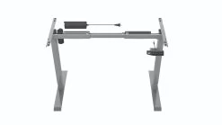 Element Single-Motor Adjustable Height Sit/Stand Desk, Gray -Best Tool Shop 69777 03