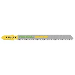 Festool Jigsaw Blades, Wood Fine Cut, Reverse Teeth, S 75/2,5 R/5, 5-Pack (204259)