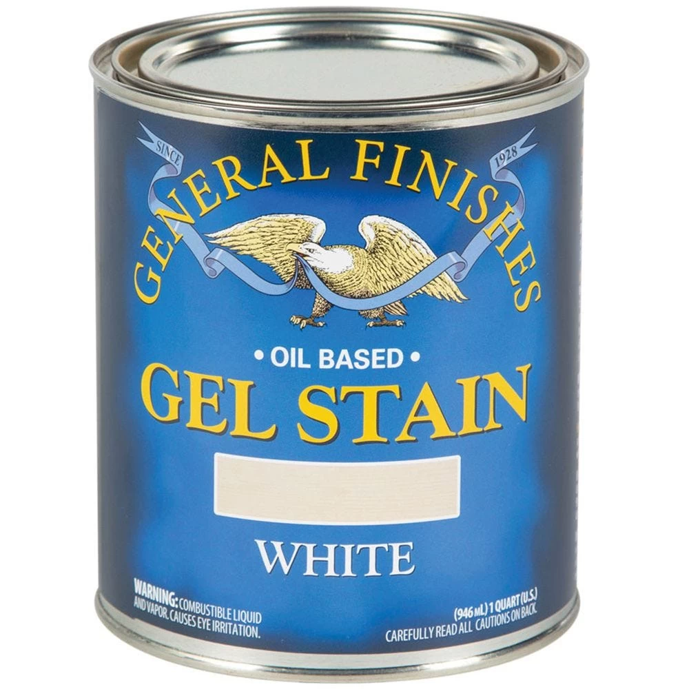 General Finishes Gel Stain, White 4 General Finishes Gel Stain, White - Image 2