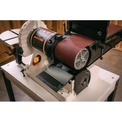 Jet® Combination 6'' X 48'' Belt & 9'' Disc Sander W/Closed Stand -Best Tool Shop 711812 03 1000