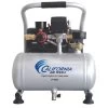 Light & Quiet Portable Air Compressor, 0.6 HP, 1 Gallon -Best Tool Shop 73151 01 1000