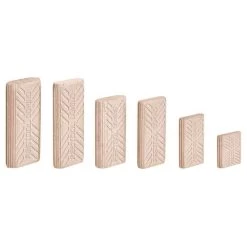 10x50mm Festool Domino Beech Tenons For DF 500, 510-Pack (493300)