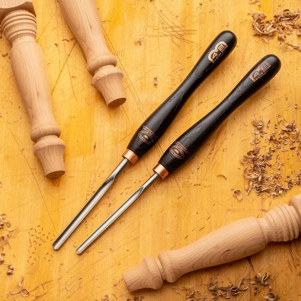 Crown Tools M42 Cryogenic Razor Edge Spindle Gouges 5 Crown Tools M42 Cryogenic Razor Edge Spindle Gouges - Image 3