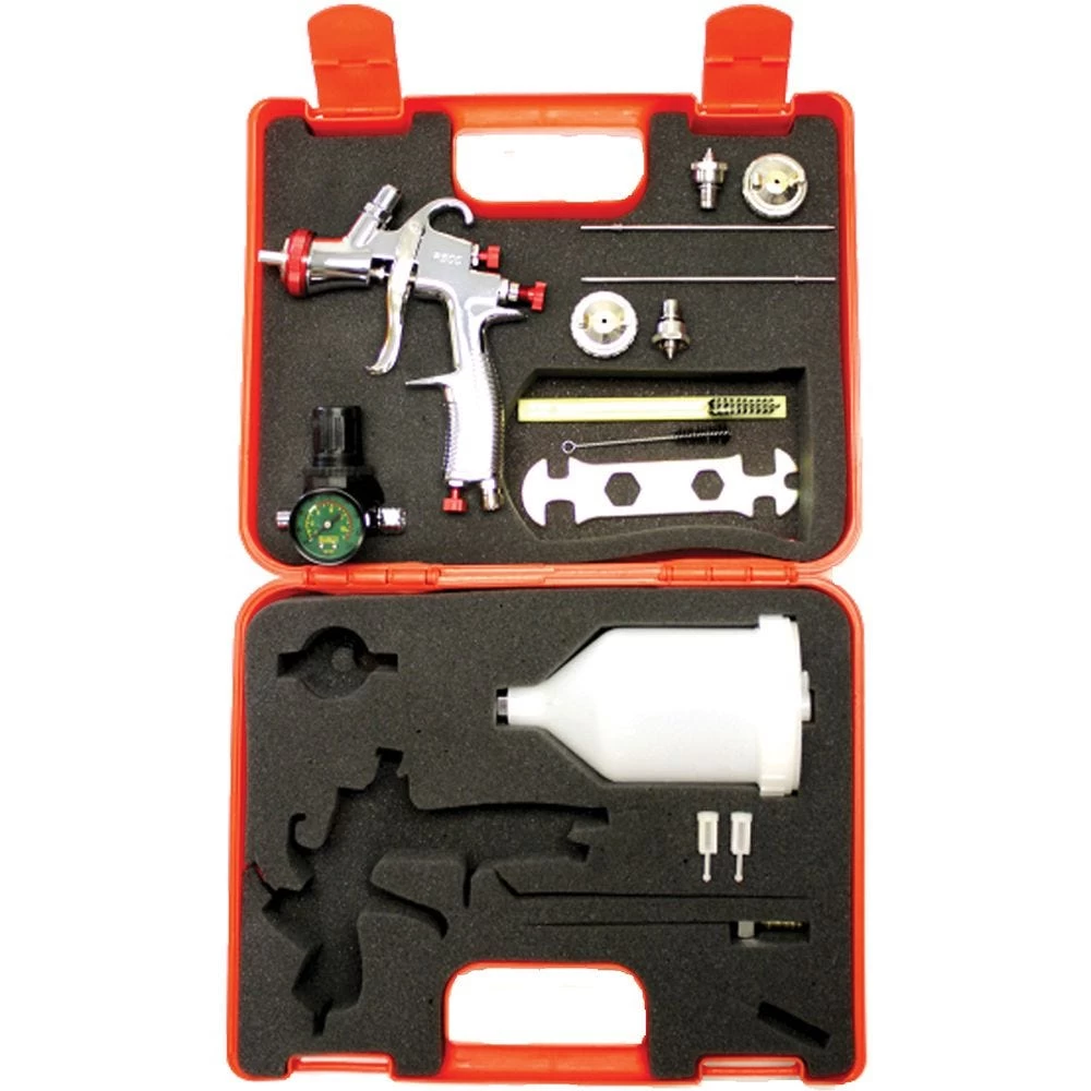 California Air Tools SprayIt LVLP Gravity-Feed Spray Gun Kit SP-33000K 3 California Air Tools SprayIt LVLP Gravity-Feed Spray Gun Kit SP-33000K