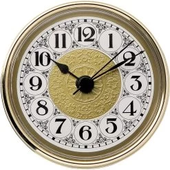 3'' Clock Face, Fancy/Arabic Numerals