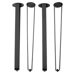 I-Semble Bent Flat Steel Legs With Adjustable Feet, Set Of 4 -Best Tool Shop 83375 03 1000 1
