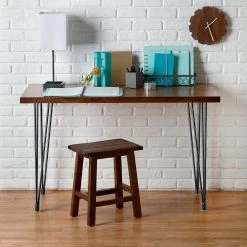 I-Semble 3-Rod Hairpin Table Legs W/Adjustable Feet, 4-Pack, Black -Best Tool Shop 87620 03 1000 1