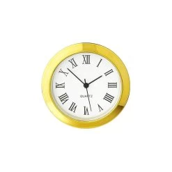 Mini Quartz Clock Fittings With White Black/Roman Numerals -Best Tool Shop 90605 12 1000