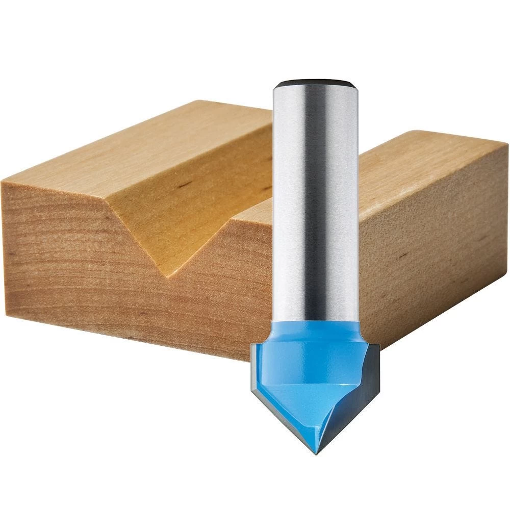 Rockler V-Groove Router Bits - 1/2" Shank 5 Rockler V-Groove Router Bits - 1/2" Shank - Image 3