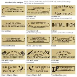 Customized Electric Branding Iron Gift Set With Two Heads -Best Tool Shop branding iron designs