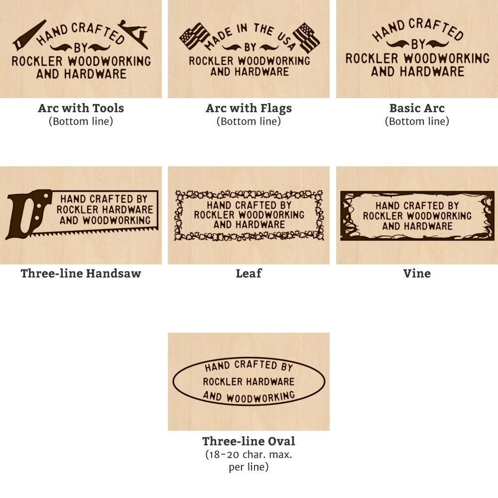 Custom Branding Iron Standard Plus - 24 Styles Available 4 Custom Branding Iron Standard Plus - 24 Styles Available - Image 2