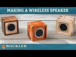 Rockler Single Wireless Speaker Kit With Playback/Volume Controls 14 Rockler Single Wireless Speaker Kit With Playback/Volume Controls -Best Tool Shop hqdefault 107 12