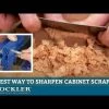 Rockler 3-in-1 Cabinet Scraper Sharpening Tool