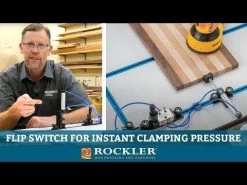 Rockler Pneumatic Clamping System