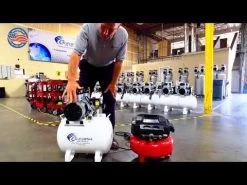 California Air Tools Ultra Quiet Air Compressor 10020CHAD With Automatic Drain Valve, 2HP, 10-Gallon -Best Tool Shop hqdefault 158 12