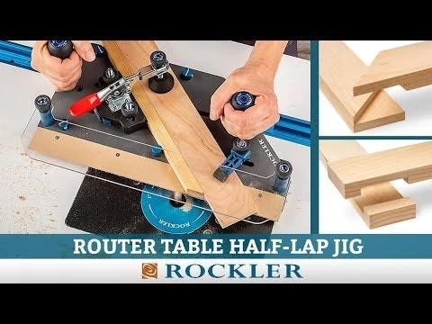 Rockler Router Table Half Lap Jig 4 Rockler Router Table Half Lap Jig - Image 2