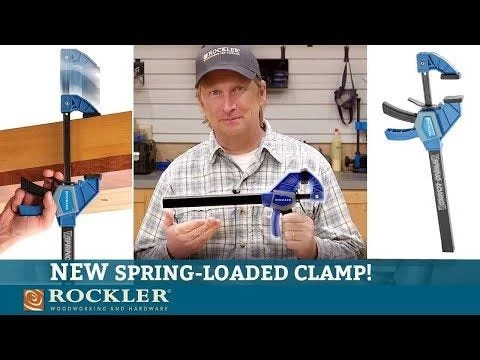 Rockler 6'' Heavy-Duty Spring-Loaded Bar Clamp 4 Rockler 6'' Heavy-Duty Spring-Loaded Bar Clamp - Image 2