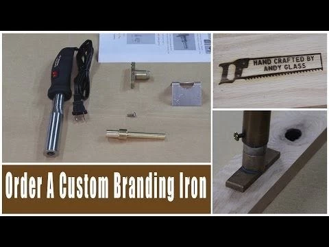 Custom Branding Iron Standard Plus - 24 Styles Available 10 Custom Branding Iron Standard Plus - 24 Styles Available - Image 8