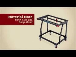 Rockler Material Mate Panel Cart And Shop Stand