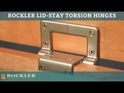 Lid-Stay Torsion Hinge Lid Support, Rustic Bronze -Best Tool Shop hqdefault 33 24