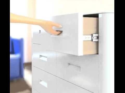 Accuride 3832EC 100-lb. Full-Extension Drawer Slides With Easy-Close 4 Accuride 3832EC 100-lb. Full-Extension Drawer Slides With Easy-Close - Image 2