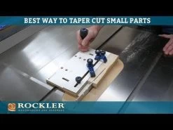Rockler Small Parts Taper Jig