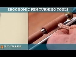 Pen-Turning Ergonomic Turning Tools, 2 Carbide, 1 HSS -Best Tool Shop ixegflmc2lm
